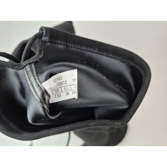 Stuart Weitzman Women's Black Suede Lowland Over The Knee Boots Size 7.5 S2167 - Picture 6 of 7